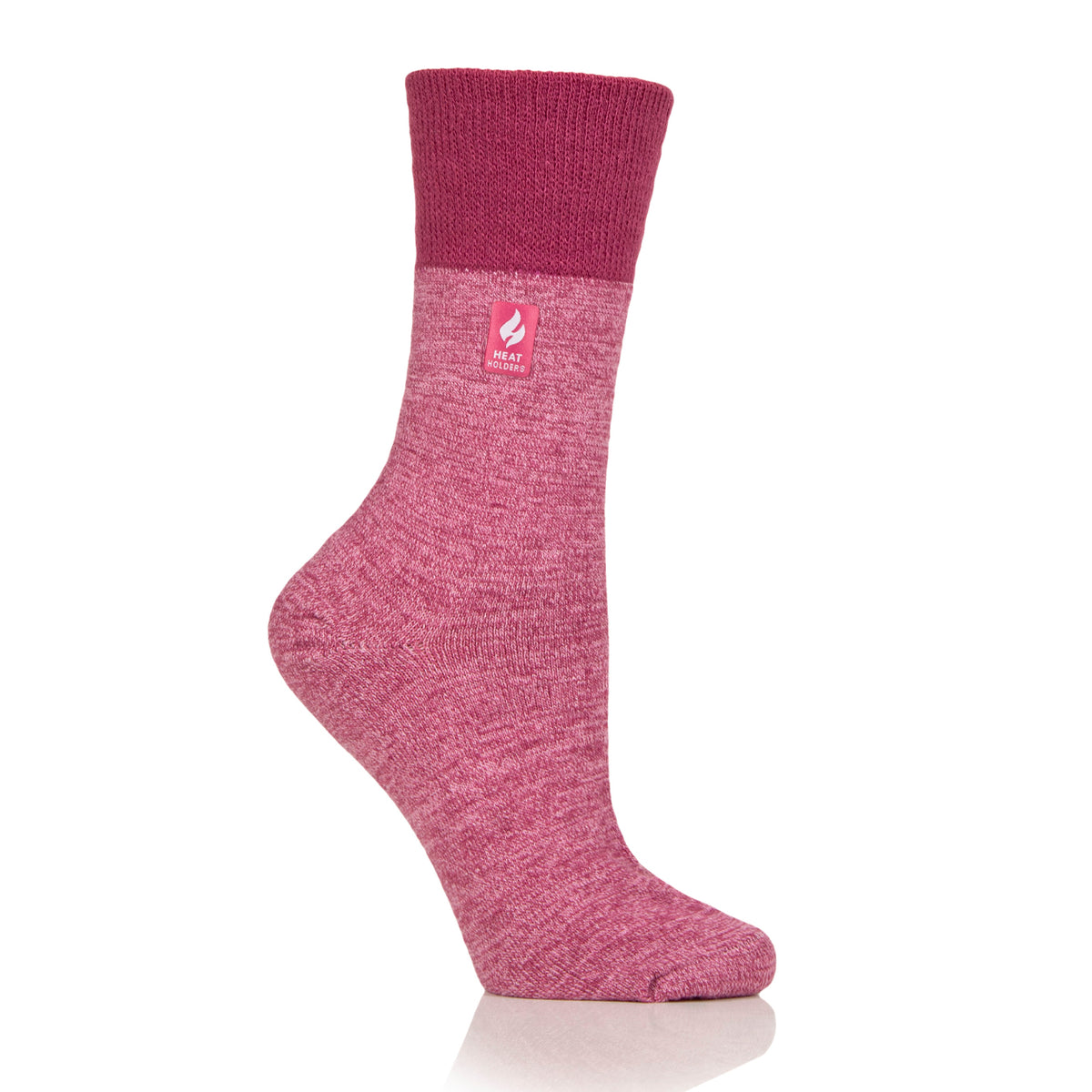 1 Paar Damen Thermosocken - Schwarz