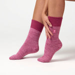 Lade das Bild in den Galerie-Viewer, 1 Paar Damen Thermosocken - Schwarz
