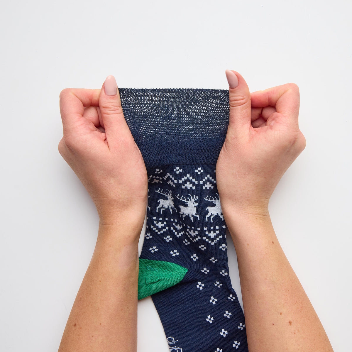 3 Pairs Men's Fun Feet Christmas Socks - Fairisle