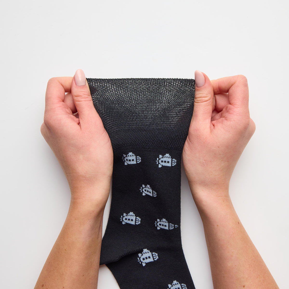 3 Paar Fun Feet Baumwollsocken für Herren - Tiefsee