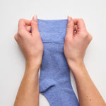 Lade das Bild in den Galerie-Viewer, 3 Paar Herrensocken aus Baumwolle, einfarbig, Blau-Mix
