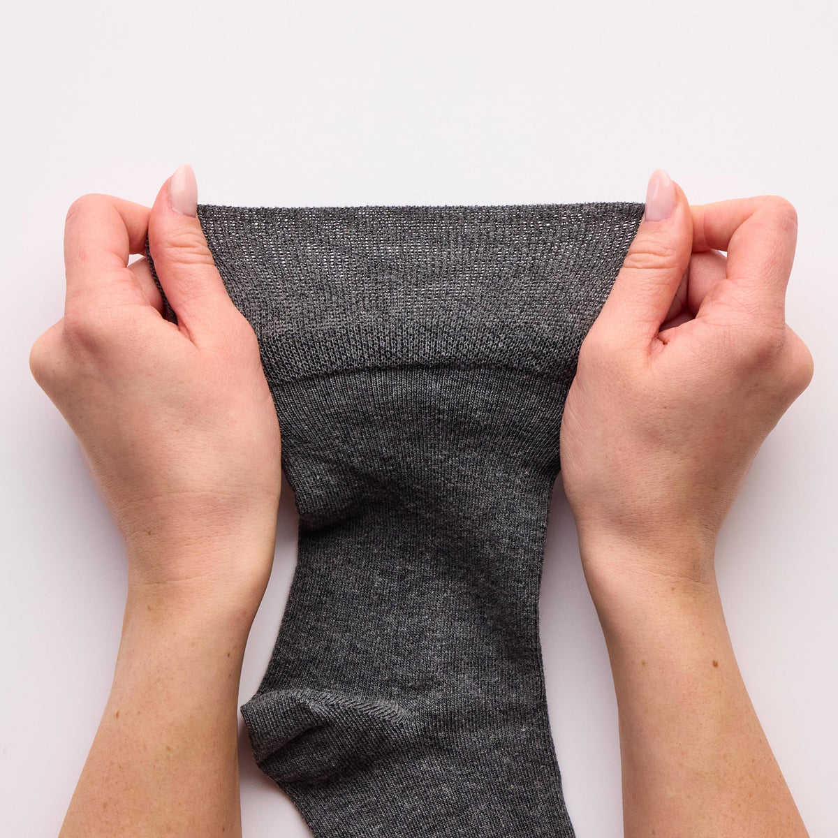 3 Paar Herrensocken aus schlichter Baumwolle - Anthrazit