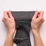 Lade das Bild in den Galerie-Viewer, 3 Paar Herrensocken aus schlichter Baumwolle - Anthrazit
