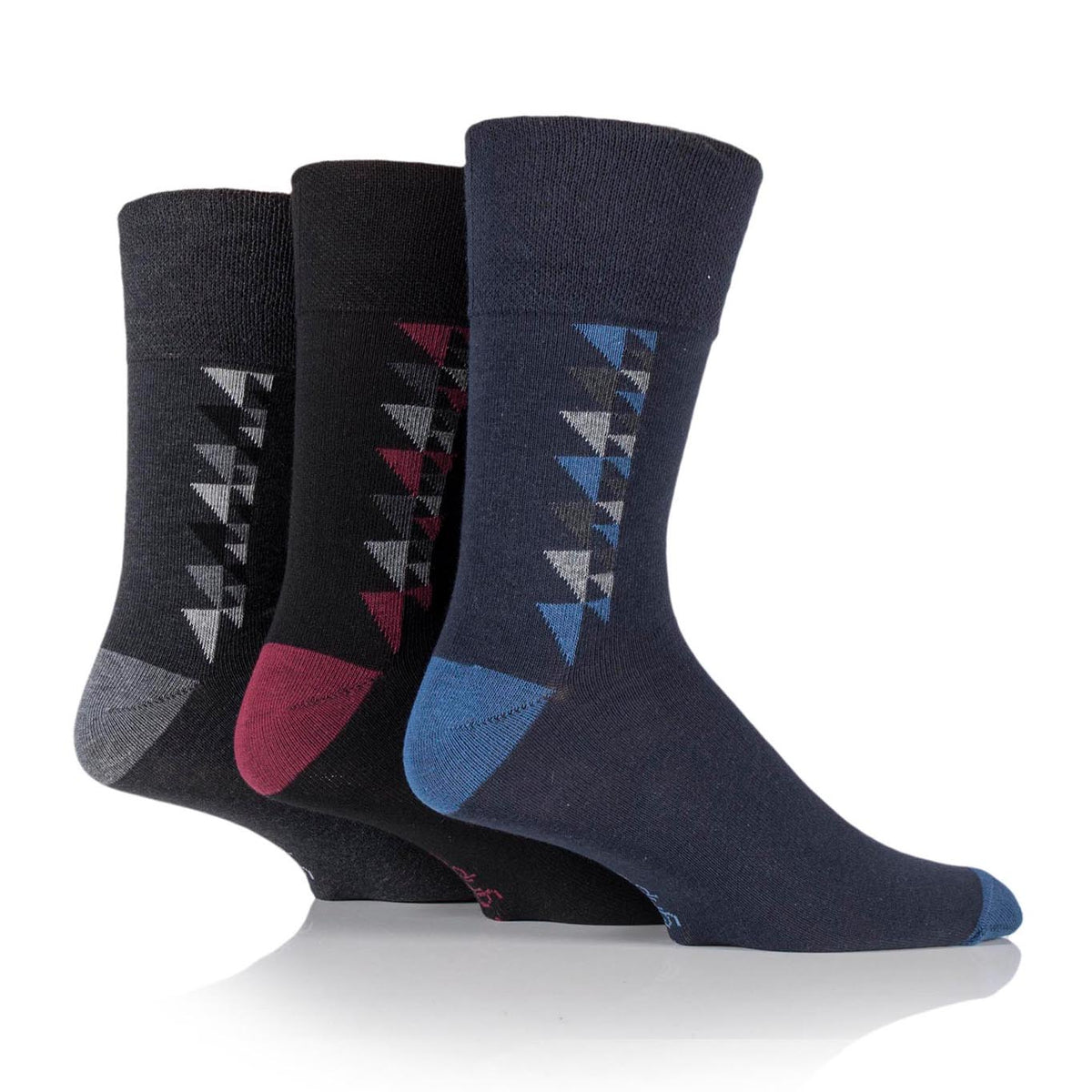 3 Paar Herren-Baumwollsocken - George Design
