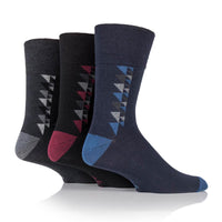 3 Paar Herren-Baumwollsocken - George Design