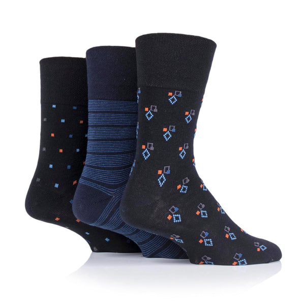 3 Paar Herren-Baumwollsocken – Cubic Control