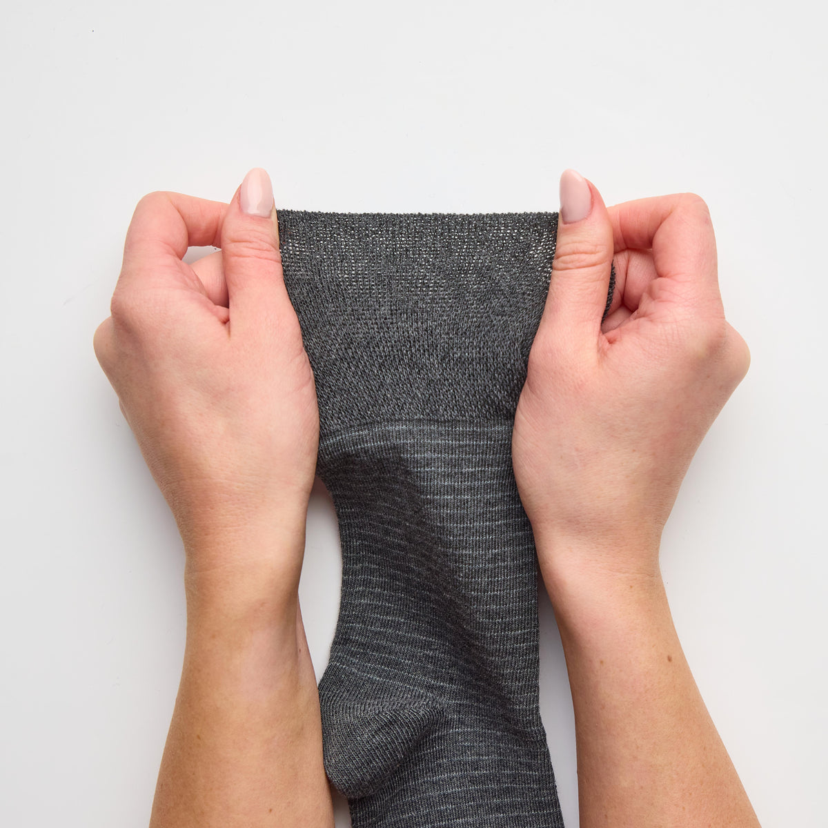 3 Paar Herrensocken aus Baumwolle mit feinen Streifen von Nova – Schwarz/Marineblau/Anthrazit