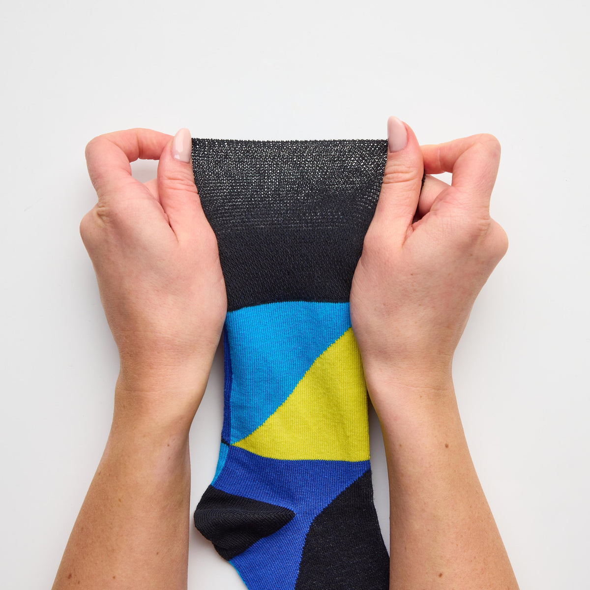 3 Paar Baumwollsocken in Colourburst-Optik für Herren - Angular Arena