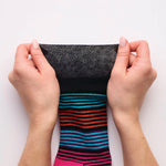 Lade das Bild in den Galerie-Viewer, 3 Paar Baumwollsocken für Herren in Colourburst-Optik – Vibrant Vision
