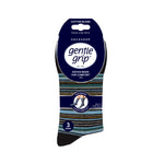 Lade das Bild in den Galerie-Viewer, 3 Paar Herren-Baumwollsocken - Milano Stripe Black Mix
