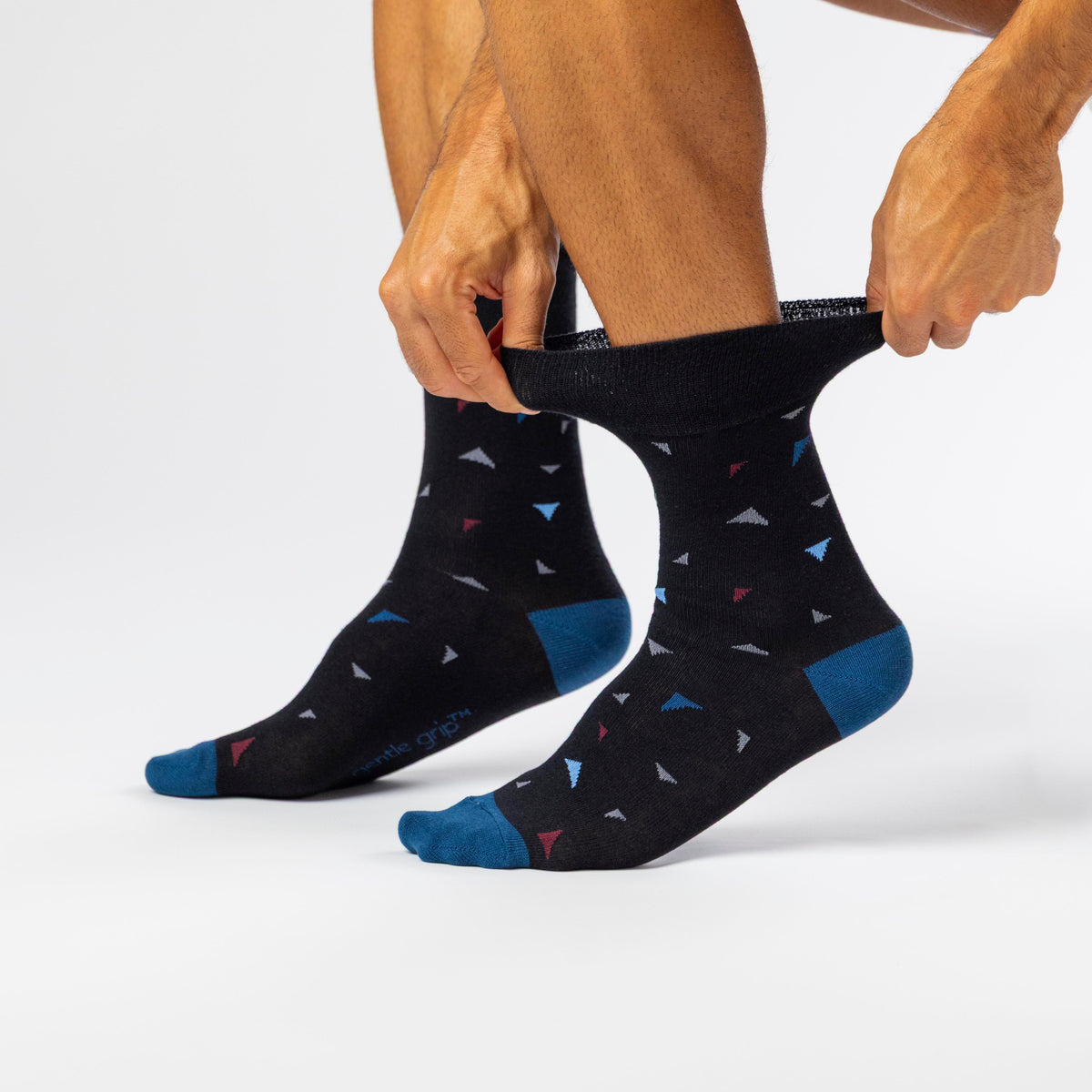 3 Paar Herren-Baumwollsocken - New World Geo