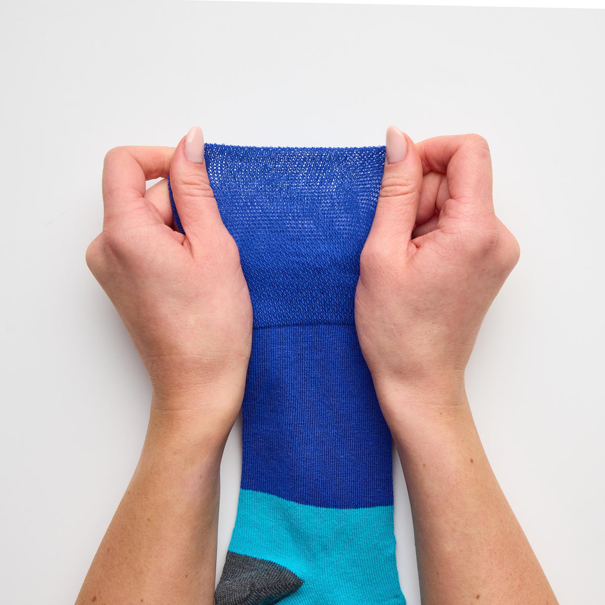 3 Paar Herrensocken aus Baumwolle mit Farbverlauf – leuchtend