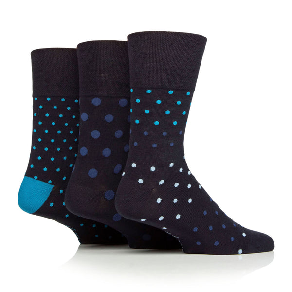 3 Paar Herren-Baumwollsocken – Modernisiertes Argyle