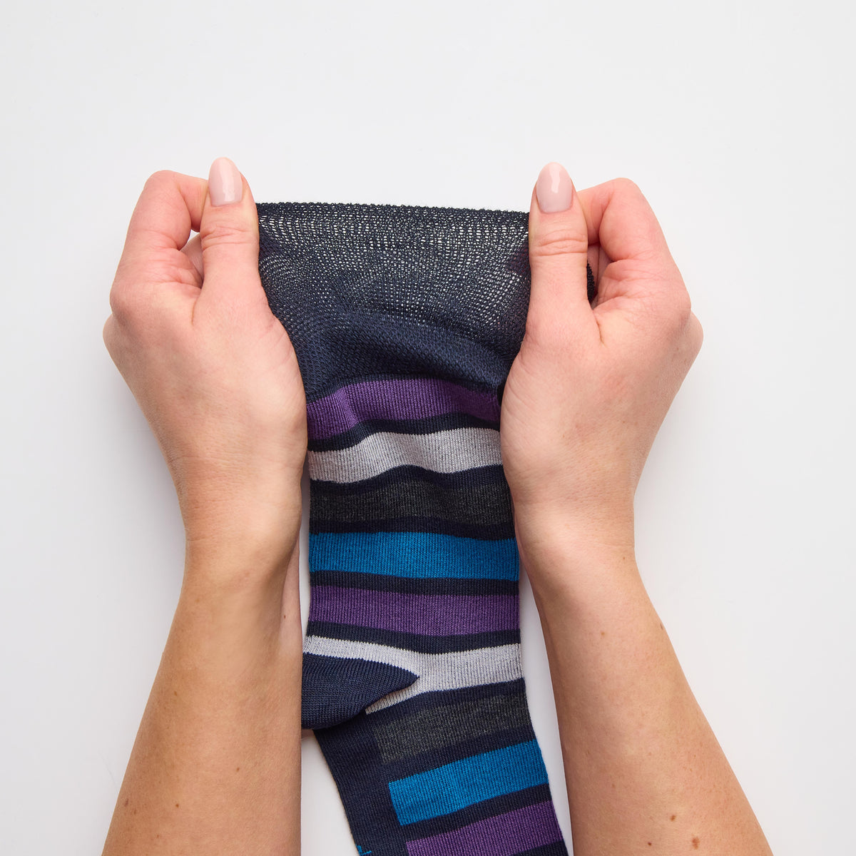 3 Paar Herrensocken aus Bambus – Mirage Stripe