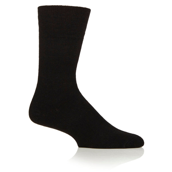 1 Paar Thermosocken für Herren – Schwarz