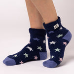 Lade das Bild in den Galerie-Viewer, 1 Paar Damen Thermosocken - Schwarz
