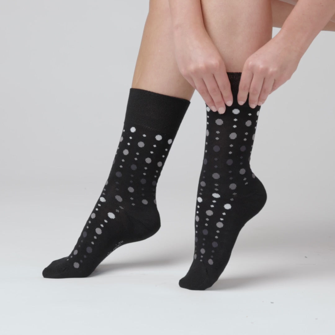 3 Paar Damen Bambussocken - Mono