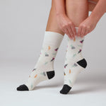 Load and play video in Gallery viewer, 3 Pairs Ladies Bamboo Socks - Botanical Bloom
