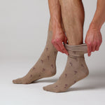 Load and play video in Gallery viewer, 3 Pairs Mens Holiday Cotton Socks - Palm Tree
