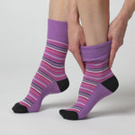 Laden und Abspielen von Videos im Galerie-Viewer, 3 Paar Damen Baumwollsocken - Sweetheart Schwarz

